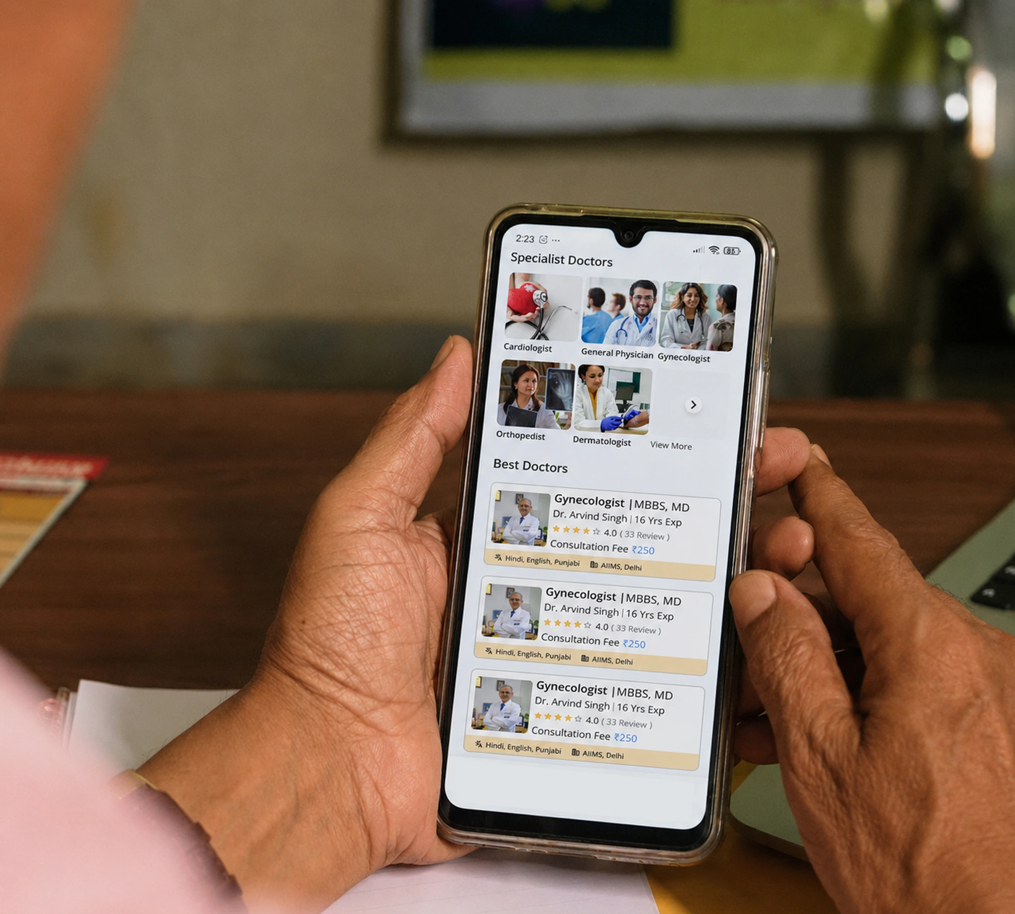 Online doctor consultation